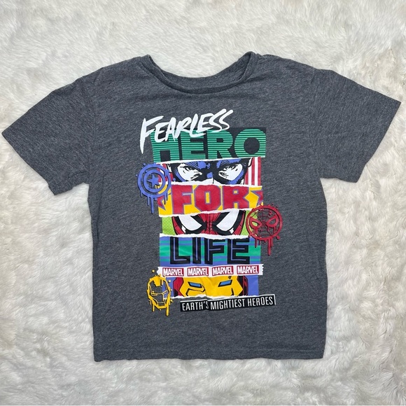 Marvel T-Shirt Graphic Grey Size XS - Picture 1 of 16